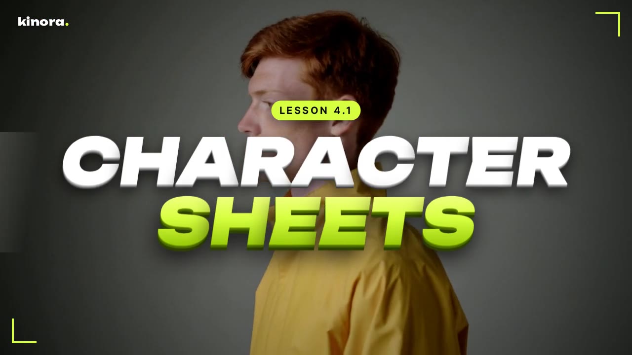 CHARACTER SHEETS
